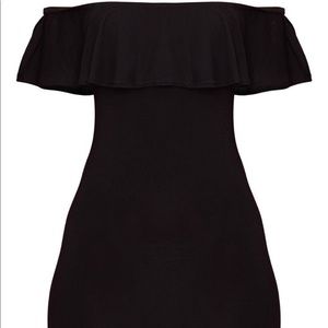 Black Bardot Dress